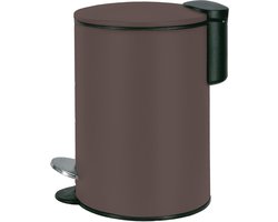 Silence Cosmetica-emmer - Kleur: Notenbruin - Materiaal: Metaal - Maat: 3 liter