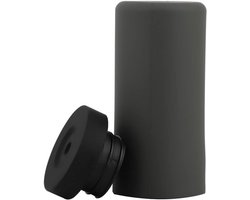 Silicone Squeeze Lotion Bottle - Shampoo - Douchegel - Afwasmiddel Dispenser - Grijze Fles