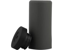 Silicone Squeeze Lotion Bottle - Shampoo - Douchegel - Afwasmiddel Dispenser - Grijze Fles