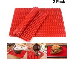 Siliconen Bakmat - Multi Oven Mat / Ovenmat - Antifkleef Ovenbestendig - 41x29cm