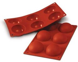 Siliconen bakvorm halve bol Ø60 mm
