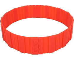 Siliconen doe-het-zelf taartringen - set van 4 - verstelbaar - keukengereedschap - herbruikbaar - bakvorm voor pizza, brood, cake - hartvormig - rondvormig