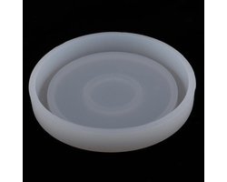Siliconen Gietvorm met Ronde Vorm voor DIY Steen Onderzetters, Sieraden en Decoratie