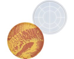 Siliconen mal √∏ 31,5cm x 2,4cm - Ronde schaal