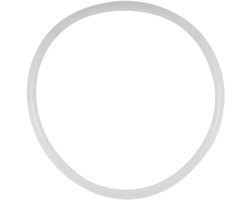 Siliconen pakking voor snelkookpan - set van 6 maten - transparant - afdichtring voor fornuis - keukengereedschap - vervangende afdichtingsring