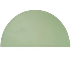 Siliconen Placemat Kind & Baby – Anti-Slip – BPA-Vrij – Afwasmachinebestendig – Matcha