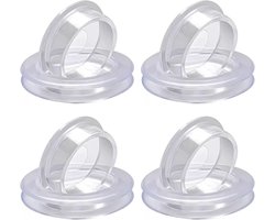 Siliconen Ring en Dop Set voor Umbrella Gaten in Tuin- en Terrastafels, 2 Inch, Waterdicht en Duurzaam