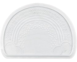 Siliconen Sensorische Placemat met Zuignap voor Baby en Peuter - Antislip Eetmat voor Kinderstoel of Tafel