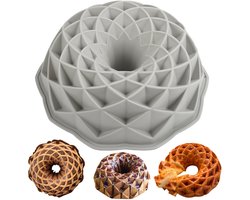 Siliconen Tulbandvorm - Duurzaam en Veelzijdig - 1 stuk - BPA-vrij - 23 cm