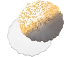 Siliconen Vorm Dienblad - Gietvorm Hars - Knutselprojecten Decoratie - Extra Groot Formaat - 25x25 cm - Transparant