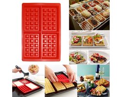 Siliconen Wafelvorm - Wafelijzer - Voor de echte keukenprins