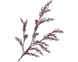 Silk-ka Kunstbloem-Zijden Bloem-Kunsttak Bessentak Bordeaux 89 cm