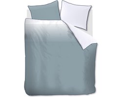 Silvana Elena dekbedovertrek - Tweepersoons - 200x200/220 - Blauw Grijs