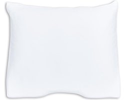 Silvana Support Satin Shoulder Contour kussensloop voor stevig kussen - Wit - 60x60/70