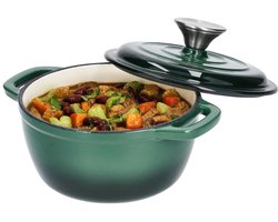 Silvercrest Gietijzeren Braadpan - 16cm - Groen - 1.35L