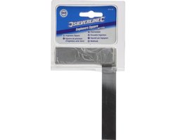 Silverline Blokhaak - Winkelhaak - Gehard Staal - Nauwkeurige Metingen - 100 mm