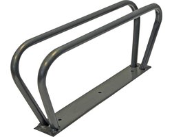 Silverline Fietsrek - Wandmontage - Staal - Roestbestendig - Voor 1 Fiets - Grijs