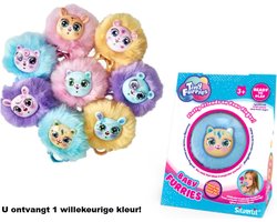 Silverlit Tiny Furries Baby knuffel - 1 exemplaar - speelgoed - Surprise pop - 7 cm