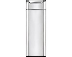 Simple Human Rectangular Touch Bar Slim Prullenbak - 40 l - RVS
