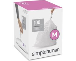 Simplehuman afvalzakken code M - 45 liter - 100 stuks