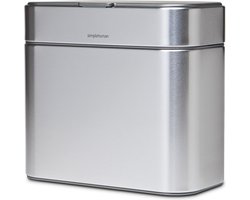Simplehuman - Compost Emmer 4 liter - Zilver - Roestvast Staal