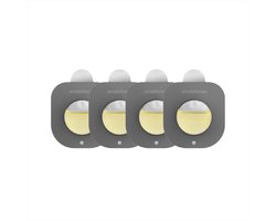 Simplehuman geurverwijderaar Odorsorb - Geurverwijderaar Capsules Navulling 4 Stuks - Grijs - Olie