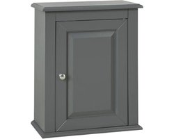 Simpletrade Badkamerkast - Kastje - 2 compartimenten - Hout - 40x49x18 cm