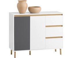 Simpletrade - Dressoir - Wit - MDF - 97x80x34cm