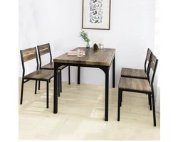 Simpletrade Eettafel - Eettafel met stoelen