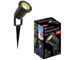 Simply Design LED Spikespot GU10 5W 3000K Zwart/Metaal