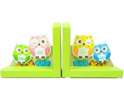 Simply for Kids - Boekensteun vogels - Roze