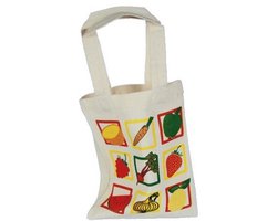 Simply for Kids Katoenen Boodschappentasje 30x16x20 cm