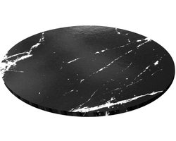 Simply Making Matt Masonite Board Rond Zwart Marmer 30 cm