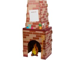 Sinterklaas Schoorsteen XL - Karton - Decoratie - Versiering - 100cm x 42cm
