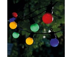 Sirius lichtsnoer/feestverlichting Lucas STARTSET Multi/Black verlengbaar systeem