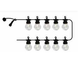 Sirius Lucas Clear Verlengset – Lichtsnoer Uitbreiding 10 lampjes – Tuinverlichting Buiten