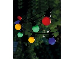 Sirius Lucas - Uitbreidingsset - Voor binnen en buiten! - Uitbreidbaar systeem - 10 LED's - 4 kleuren - Tuinverlichting op zonneenergie - Tuinverlichting