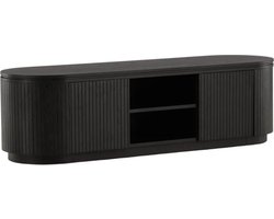 Siro tv-meubel - 160 cm - zwart