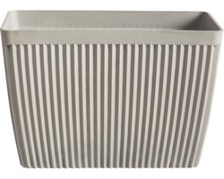 SISAL - Bloempot - Beige - 58 x 28 cm - Steenmengsel