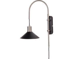 SISSA - Wandlamp - Zwart - Metaal