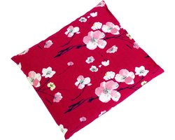 Sissel - Cherry Kersenpitkussen 23 x 26 cm - bloesemprint