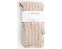 Sissy-Boy - Beige katoenen rib maillot - Comfortabel - Stijlvol