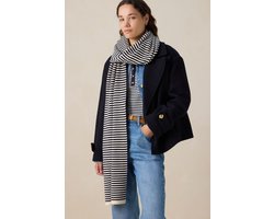 Sissy-Boy - Beige sjaal met strepen