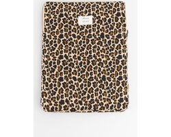 Sissy-Boy - Bruine laptophoes met leopard print