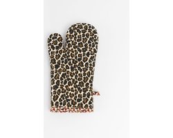 Sissy-Boy - Bruine ovenwant met leopard print