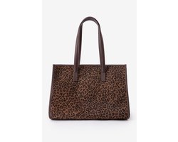 Sissy-Boy - Bruine shopper met leopard print