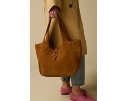 Sissy-Boy - Bruine suède shopper
