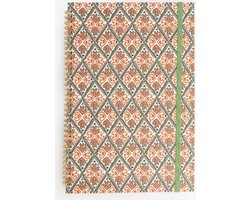 Sissy-Boy - Donkeroranje notitieboek met print