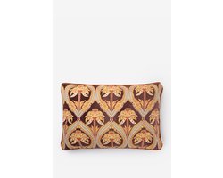 Sissy-Boy - Donkerpaars kussen met palm print