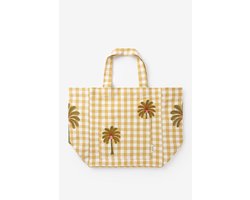 Sissy-Boy - Gele geruite shopper met palmbomen